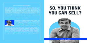 So, You Think You Can Sell?