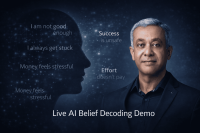 How Your Words Secretly Control Your Life — Watch AI Decode Your Hidden Beliefs Live in Pune